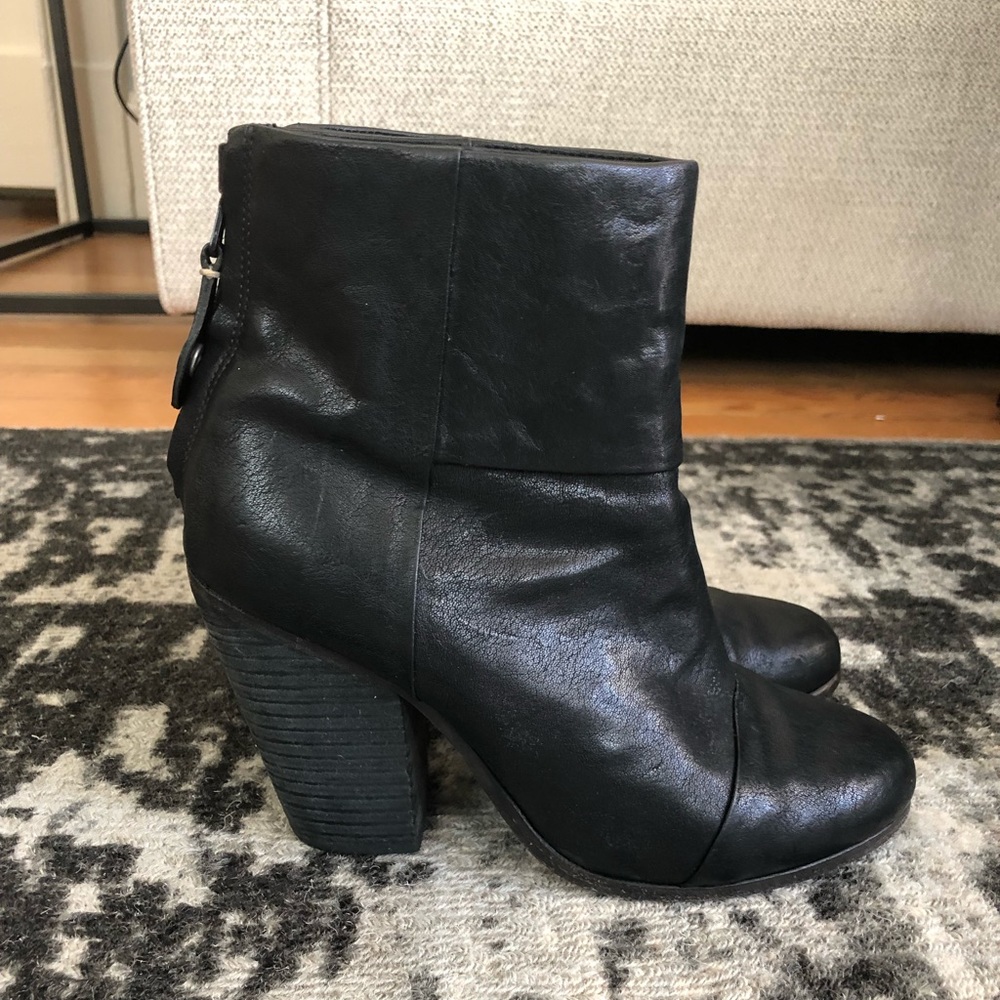 Rag & Bone Newbury Boots in Black